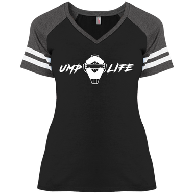 Ump Life Ladies' Game V-Neck T-Shirt