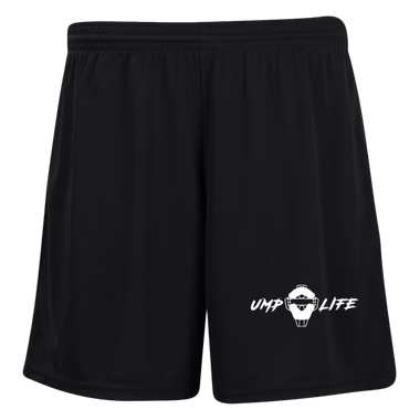 Ump Life Ladies' Moisture-Wicking 7 inch Inseam Training Shorts