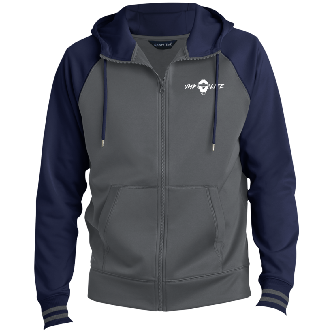 Ump Life Men's Sport-Wick® Full-Zip Hooded Jacket