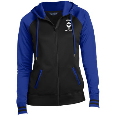 Ump Wife Ladies' Sport-Wick® Full-Zip Hooded Jacket