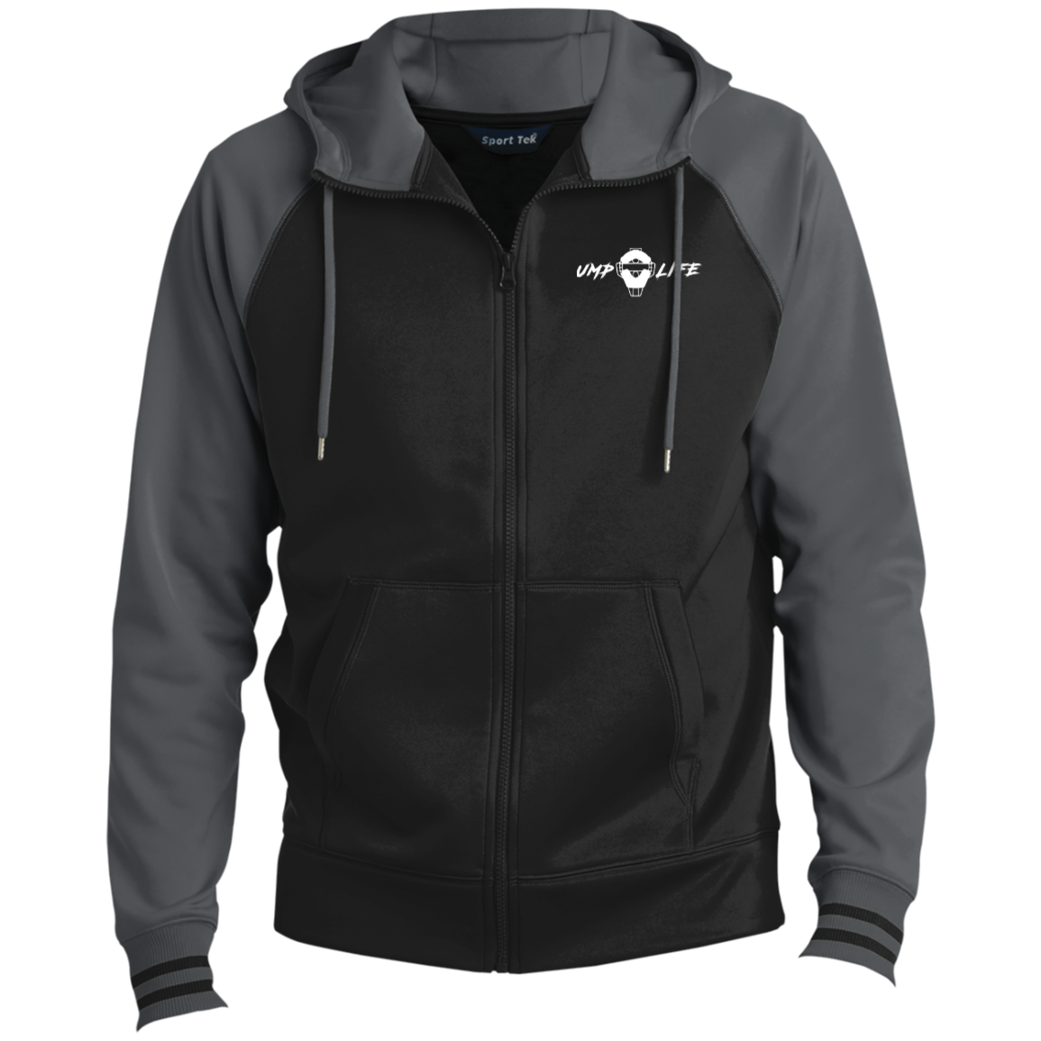 Ump Life Men's Sport-Wick® Full-Zip Hooded Jacket